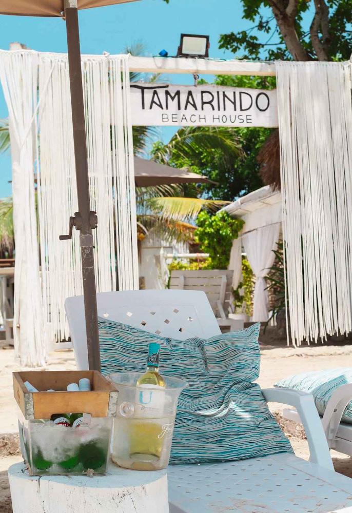 Beach club de las Islas del Rosario incluido en tours desde Cartagena